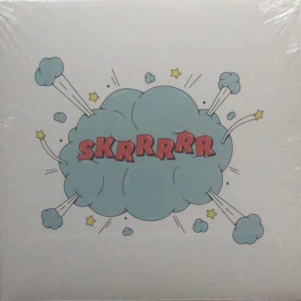 Image of Front Cover of 12" - EX/EX - SAM BINGA X PARTICLE, Skrrrrr (Critical Music; CRIT183, UK 2021, Picture Sleeve, White Vinyl), ,  - 3446126S