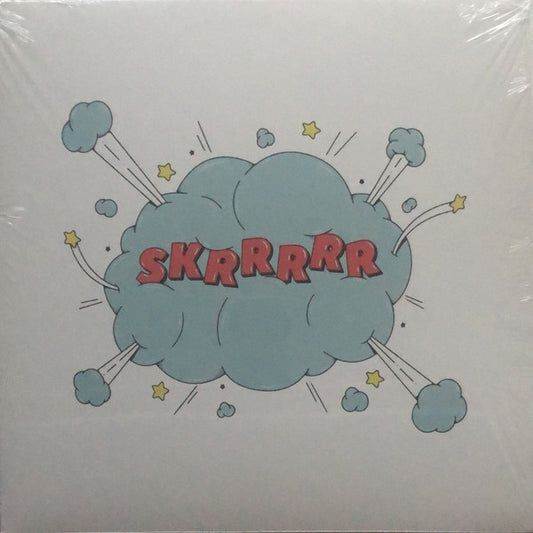 Image of Front Cover of 12" - EX/EX - SAM BINGA X PARTICLE, Skrrrrr (Critical Music; CRIT183, UK 2021, Picture Sleeve, White Vinyl), ,  - 3446126S
