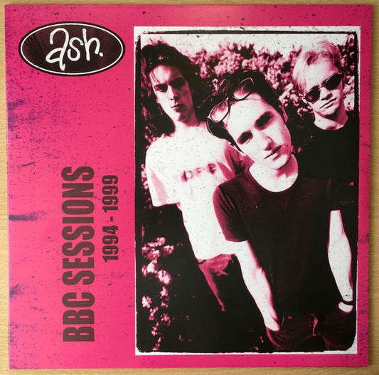 Image of Front Cover of 4815306C: LP - ASH, BBC Sessions 1994 - 1999 (BBC; ATOMO64, UK 2021, Insert, Pink Vinyl) Still in shrinkwrap, top left corner crease.  VG/EX