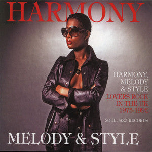 Image of Front Cover of 2xCD - M/M - VARIOUS, Harmony, Melody & Style (Lovers Rock In The UK 1975-1992) (Soul Jazz Records; SJR CD253, UK 2012, Slipcase, Book), Still SEALED In Stickered Shrinkwrap,  - 2116402C