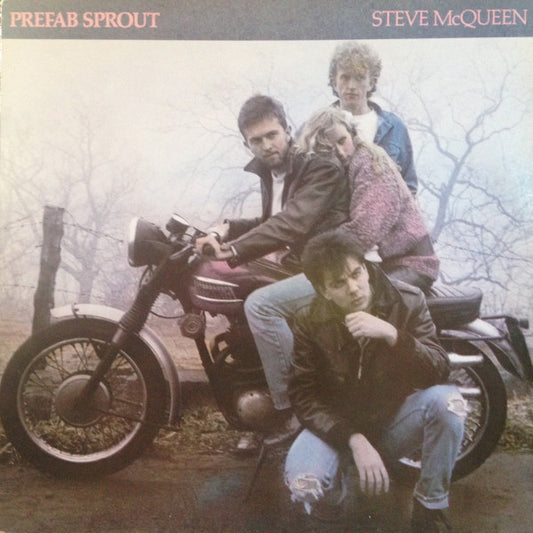 Image of Front Cover of 4614201C: LP - PREFAB SPROUT, Steve McQueen (Kitchenware Records; KWLP3, UK 1985, Inner, CBS Logo On Rear Of Sleeve. No 'Freakin' In Run Out) Edge wear.  VG/G