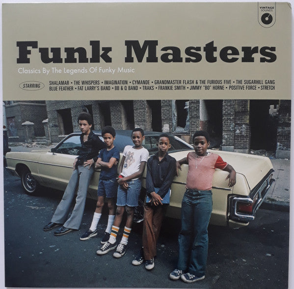 Image of Front Cover of LP - VG/VG - VARIOUS, Funk Masters (Classics By The Legends Of Funky Music) (Wagram Music; 3349836, France 2017), ,  - 3426037E