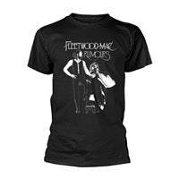 Image of Front Cover of Accessories - NEW/NEW - FLEETWOOD MAC, Rumours T-Shirt (Black) L (; RTFWM003L, UK ), ,  - 1256089S