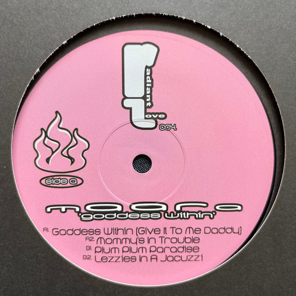 Image of Back Cover of 12" - /VG+ - MAARA, Goddess Within (Radiant Love; RADIANTLOVE004, Germany 2022, Plain Sleeve), ,  - 1726436E