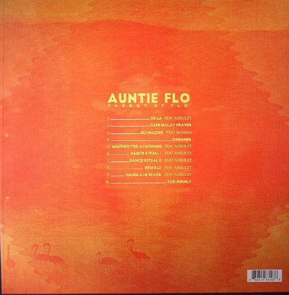 Image of Back Cover of 2xLP - VG+/VG+ - AUNTIE FLO, Theory Of Flo (Huntleys & Palmers; H+P025, UK 2015, Gatefold, Black Inners), Strong VG+, superficial marks only.,  - 2346337S