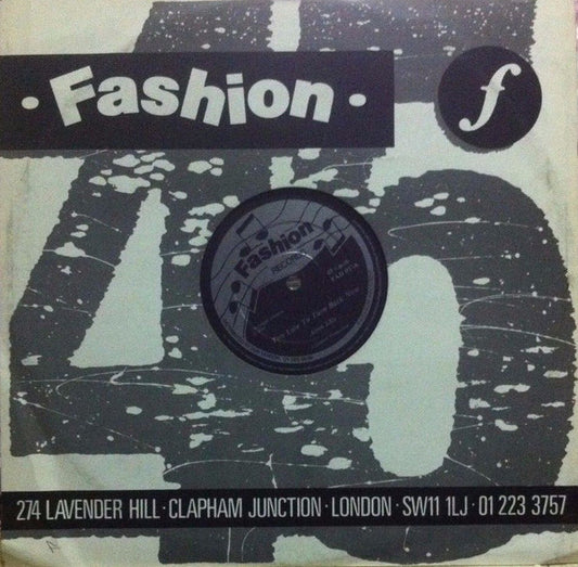Image of Front Cover of 12" - VG/G - ALTON ELLIS, Too Late To Turn Back Now (Fashion Records; FAD 013, UK 1982, Company Sleeve), Marks on label and many surface marks. Plays G+/VG,  - 3146292S
