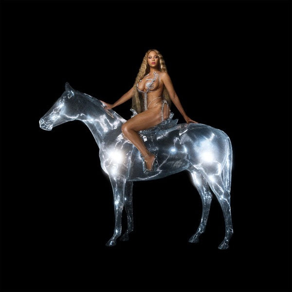 Image of Front Cover of 2xLP - NEW/NEW - BEYONC , Renaissance (Parkwood Entertainment; 19658719671, Europe 2022, Box Set, 2 Inners & Booket, Double 180 Gram Vinyl with Printed Inners with 36 Page Booklet. 24 x 36  Poster in Hard Slipcase, Collector's Edition), , Renaissance (written as Act I: Renaissance) is the seventh studio album from the US superstar, released on Parkwood Entertainment (via RCA Records in the UK). The album features influences from 1990s garage, 1980s "excess", and a "glittering retro-f