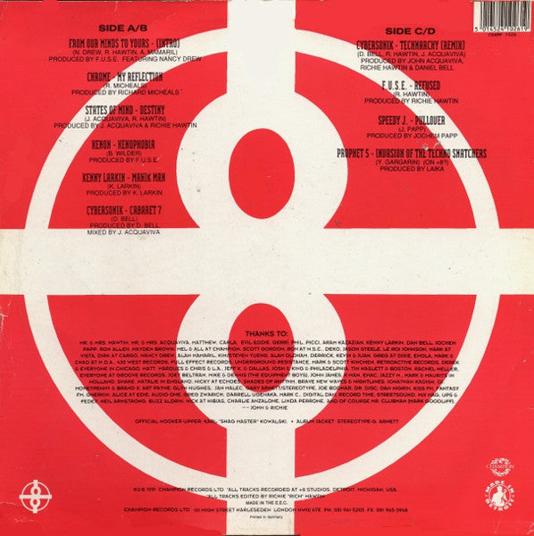 Image of Back Cover of LP - VG/VG - VARIOUS, From Our Minds To Yours (Champion; CHAMP1026, UK 1991), ,  - 3246028S