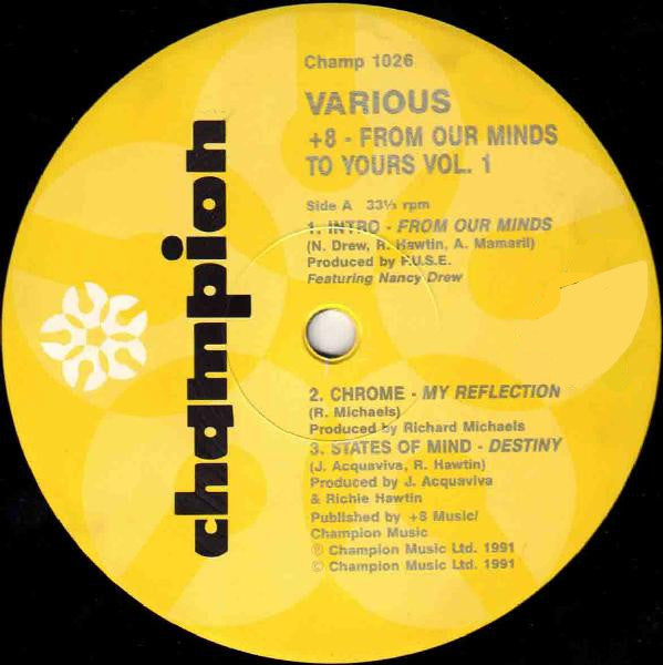 Image of Label Cover of LP - VG/VG - VARIOUS, From Our Minds To Yours (Champion; CHAMP1026, UK 1991), ,  - 3246028S
