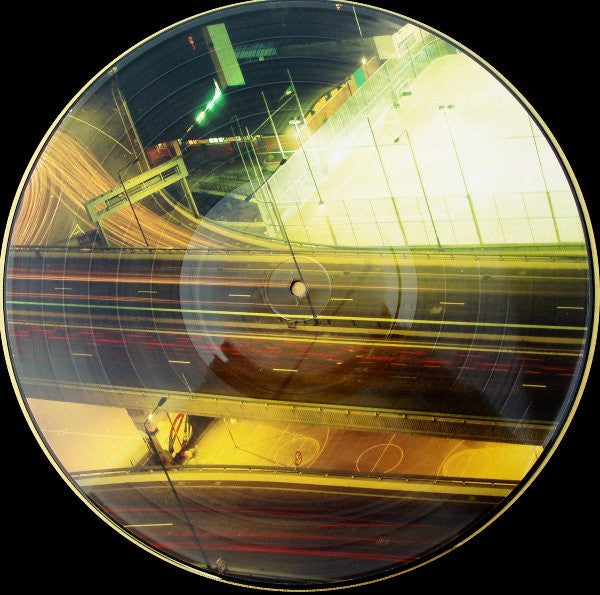Image of Front Cover of LP - VG+/VG+ - BLOC PARTY, A Weekend In The City (Wichita; WEBB120PD, UK & Ireland 2007, Stickered Plastic Sleeve, Picture Disc), ,  - 2626126E