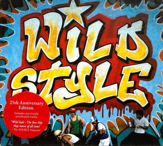 Image of Front Cover of 5035122E: 2xCD - VARIOUS, Wild Style - 25th Anniversary Edition (Mr Bongo ; MRBCD055, UK & Europe 2007 Reissue, Quadruple Digipak, Booklet, Slipcase)   VG+/VG+