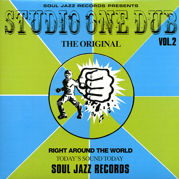 Image of Front Cover of 2414425C: 2xLP - VARIOUS ARTISTS, Studio One Dub Vol. 2 (Soul Jazz Records; SJR LP 166, UK 2007, 2 Inners) Sleeve in shrink.  VG+/VG+