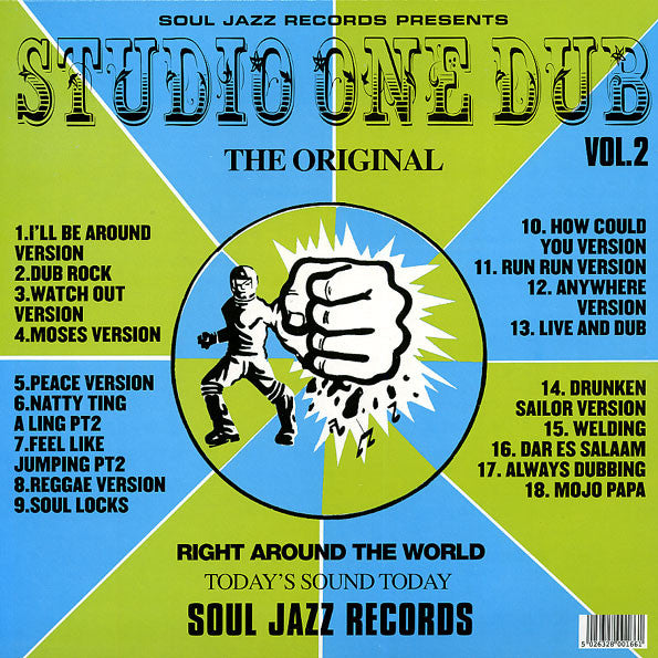 Image of Back Cover of 2414425C: 2xLP - VARIOUS ARTISTS, Studio One Dub Vol. 2 (Soul Jazz Records; SJR LP 166, UK 2007, 2 Inners) Sleeve in shrink.  VG+/VG+