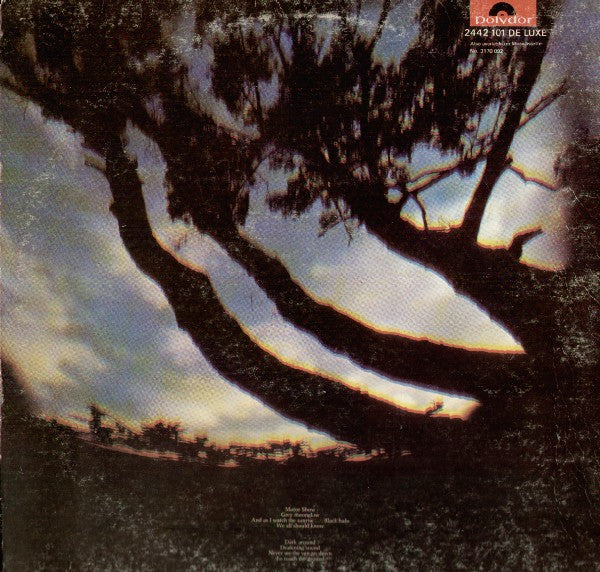 Image of Back Cover of LP - VG+/VG - RARE BIRD, Epic Forest (Polydor; 2449101, UK 1972, Die Cut Gatefold Sleeve, No Poster, With 7"), Sleeve For 7" Is Only In Fair Condition,  - 1726450E