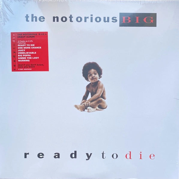 Image of Front Cover of 2xLP - EX/EX - THE NOTORIOUS BIG, Ready To Die (Bad Boy Entertainment; R1 94567, Europe 2021 Reissue, Insert), ,  - 3626397E