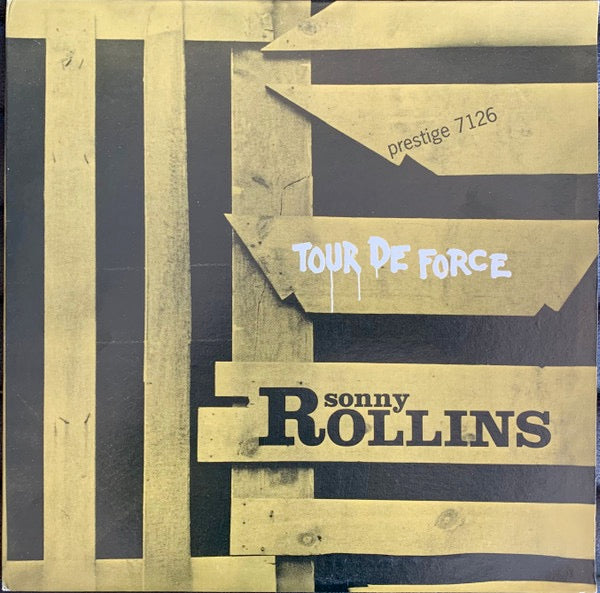 Image of Front Cover of LP - VG/VG - SONNY ROLLINS, Tour De Force (Prestige; OJC-095, US 1984 Reissue, Picture Sleeve), ,  - 4326348E
