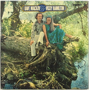 Image of Front Cover of LP - VG+/G+ - DAVE MACKAY & VICKY HAMILTON, Dave Mackay & Vicky Hamilton (Impulse!; AS 9184, US 1969, Laminated Gatefold Sleeve), Streaky hairlines but plays well. Sleeve is nice.,  - 4016345C