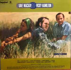 Image of Back Cover of LP - VG+/G+ - DAVE MACKAY & VICKY HAMILTON, Dave Mackay & Vicky Hamilton (Impulse!; AS 9184, US 1969, Laminated Gatefold Sleeve), Streaky hairlines but plays well. Sleeve is nice.,  - 4016345C