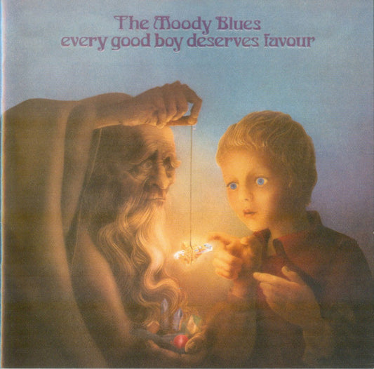 Image of Front Cover of 4636016E: CD - THE MOODY BLUES, Every Good Boy Deserves Favour (Threshold; 984 550-6, UK, Europe & US 2007, Digipak, Booklet, SACD ) Small Nick on Front Sleeve  VG/VG+