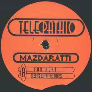 Image of Back Cover of 4945235S: 12" - MAZDARATTI, Fox Hunt (Telepathic Recordings; PSI 005, US 1993)   /VG