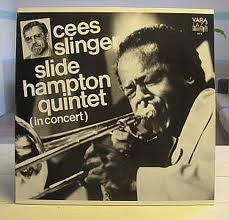 Image of Front Cover of 4242104S: LP - CEES SLINGER / SLIDE HAMPTON QUINTET, In Concert (VaraJazz; 5216, Netherlands 1985)   VG+/VG+