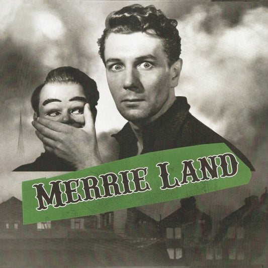 Image of Front Cover of 4625187E: LP - THE GOOD, THE BAD & THE QUEEN, Merrie Land (Studio 13; STUDIO13LPX, Europe 2018, Inner, Green Vinyl.)   EX/EX