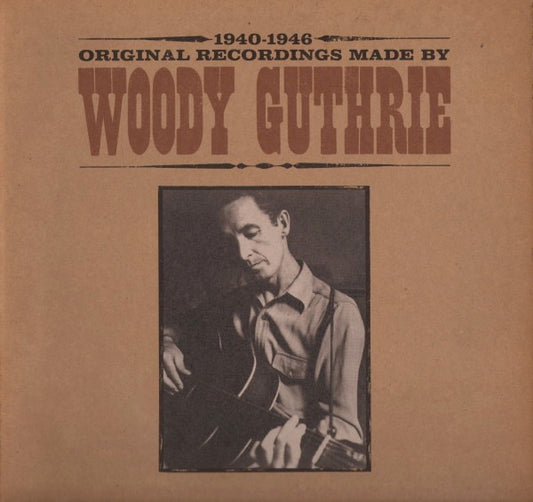 Image of Front Cover of LP - VG+/VG+ - WOODY GUTHRIE, Original Recordings Made By Woody Guthrie 1940-1946 (Warner Bros. Records; BS 2999, US 1977), Still In Opened Shrinkwrap,  - 1546256S
