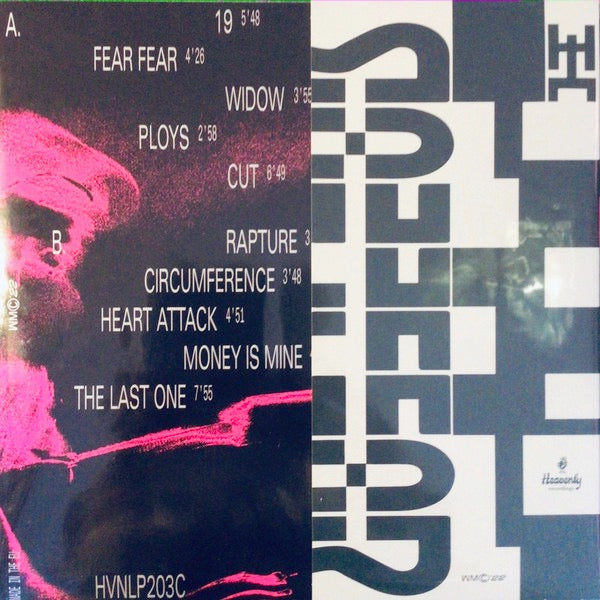 Image of Back Cover of 4625180E: LP - WORKING MEN'S CLUB, Fear Fear (Heavenly; HVNLP203C, Europe 2022, Inner, Poster, Pink Vinyl With OBI) Stickered Plastic Outer Sleeve  EX/EX