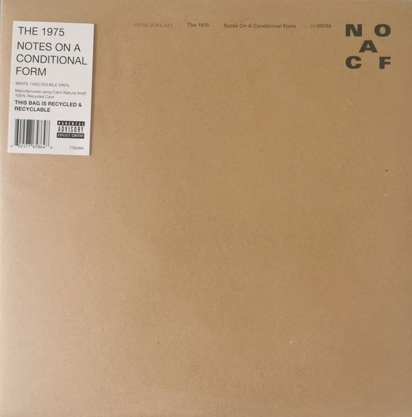 Image of Front Cover of 3544104S: 2xLP - THE 1975, Notes On A Conditional Form (Dirty Hit; DH00755, UK 2020, Textured Gatefold Sleeve, 2 Inners, White Vinyl) small seam splits on both inners  VG+/VG+