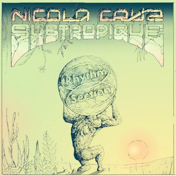 Image of Front Cover of 3415027C: 12" EP - NICOLA CRUZ, Subtropique (Rhythm Section International; RS038, UK 2021, Translucent Green Vinyl) Still shrink wrapped, slight bend on bottom right corner of sleeve. Opened instore.  VG+/M