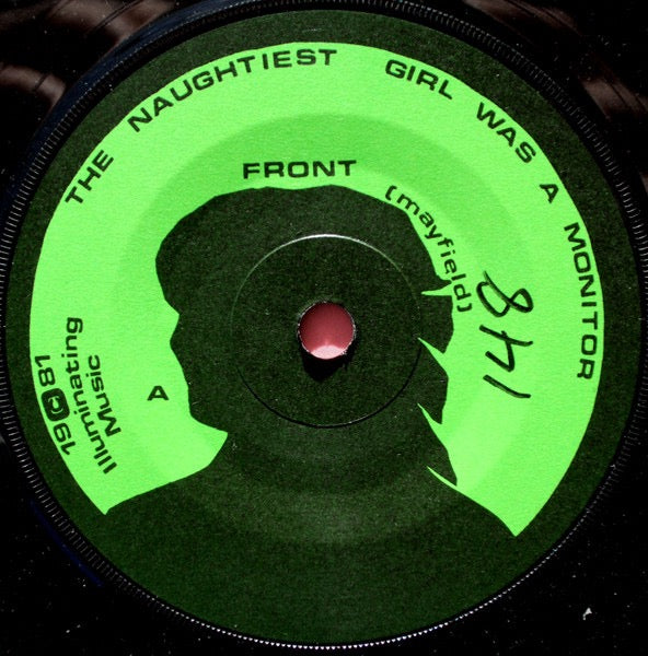 Image of Label Cover of 1214344C: 7" - THE NAUGHTIEST GIRL WAS A MONITOR, Front (Imaginating Music; NGWAM 1, UK 1981, Picture Sleeve)   VG/VG