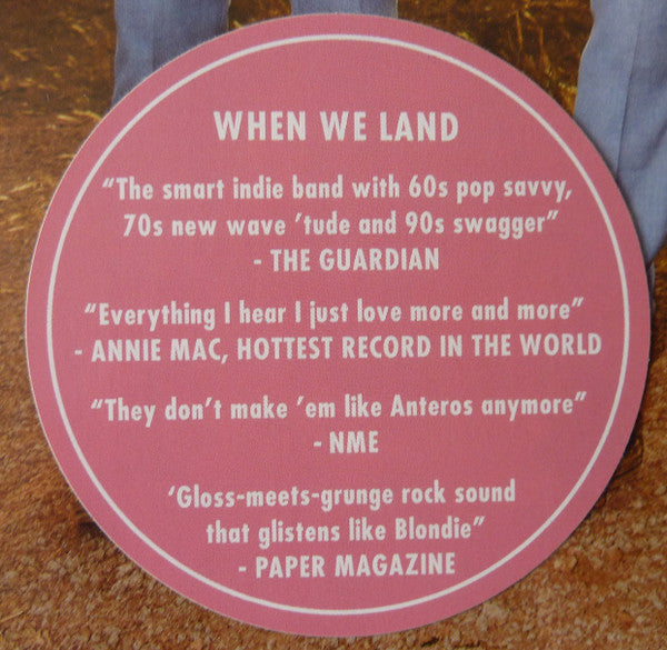 Image of Label Cover of 0825413E: LP - ANTEROS, When We Land (Distiller Records LLP; DTIL104V, UK & Europe 2019, Picture Sleeve, Inner)   VG+/VG+