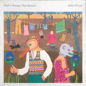 Image of Front Cover of 5144305S: LP - ROBERT WYATT, Ruth Is Stranger Than Richard (Virgin Coloured Drawing; V 2034, UK 1975) Sticker Damage  VG/VG+