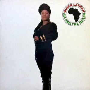 Image of Front Cover of LP - VG+/VG - QUEEN LATIFAH, All Hail The Queen (Gee Street; GEEA5, UK 1989, Insert), Light Marks only.,  - 2616035C