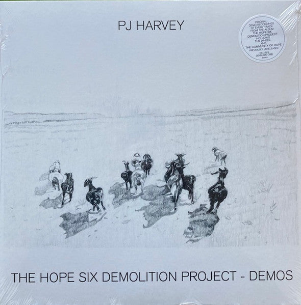 Image of Front Cover of LP - EX/VG+ - PJ HARVEY, The Hope Six Demolition Project - Demos (Island Records; 0725419, Worldwide 2022, Textured Sleeve, Inner), Still in shrinkwrap,  - 3246247S