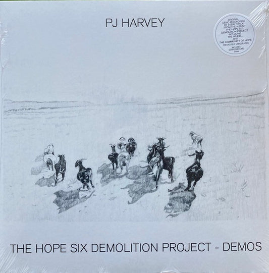 Image of Front Cover of LP - EX/VG+ - PJ HARVEY, The Hope Six Demolition Project - Demos (Island Records; 0725419, Worldwide 2022, Textured Sleeve, Inner), Still in shrinkwrap,  - 3246247S