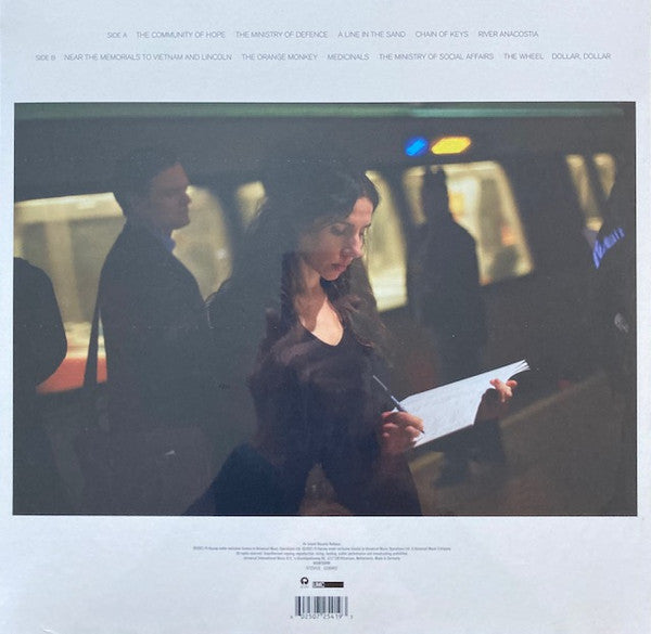 Image of Back Cover of LP - EX/VG+ - PJ HARVEY, The Hope Six Demolition Project - Demos (Island Records; 0725419, Worldwide 2022, Textured Sleeve, Inner), Still in shrinkwrap,  - 3246247S
