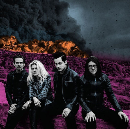 Image of Front Cover of 5145176S: LP - THE DEAD WEATHER, Dodge And Burn (Third Man Records; TMR-331, US 2015, Gatefold, Insert, 180 Gram Vinyl)   VG+/VG+