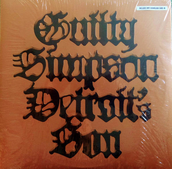 Image of Front Cover of 1824338E: 2xLP - GUILTY SIMPSON, Detroit's Son (Stones Throw Records ; STH2357, US 2015, Embossed Gatefold Sleeve) Opened Instore, Still In Shrinkwrap  VG+/EX