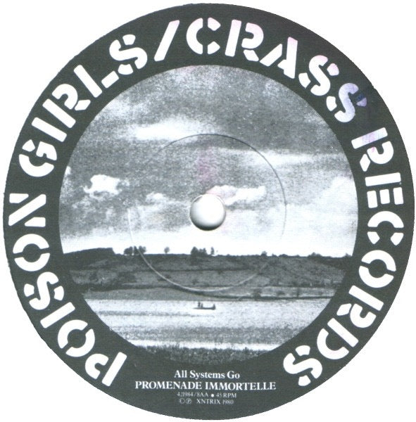 Image of Label Cover of 7" - VG/VG+ - POISON GIRLS, All Systems Go (Crass Records; 421984/8, UK 1981, Gatefold), Nice copy. ,  - 0916225C