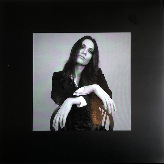 Image of Front Cover of LP - VG+/EX - JOSEFIN  HRN + THE LIBERATION, Sacred Dreams (Rocket Recordings; LAUNCH162R, UK 2019, Inner, Yellow And Black Vinyl, Limited Edition 350), In hype stickered plastic outer.,  - 1146424S