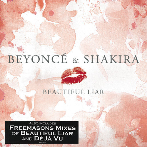 Image of Front Cover of 12" - VG+/VG+ - BEYONC� & SHAKIRA, Beautiful Liar (Columbia; 88697 09319 1, Europe 2007, Picture Sleeve), ,  - 4226227E