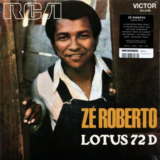 Image of Front Cover of 7" - EX/EX - Z  ROBERTO, Lotus 72 D (Mr Bongo / RCA Victor; MRB7156, UK & Europe 2019 Reissue, Picture Sleeve, Solid Centre), ,  - 2056128S