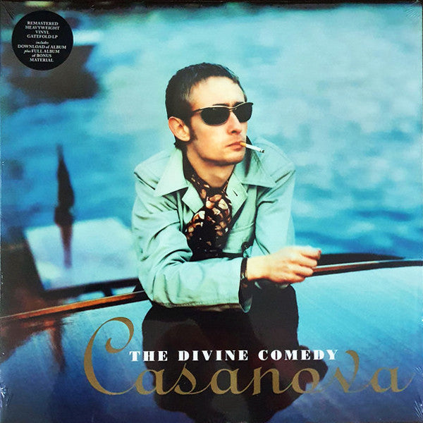 Image of Front Cover of 4244102S: LP - THE DIVINE COMEDY, Casanova (Divine Comedy Records Limited; DCRL025RLP, UK 2020 Reissue, Gatefold, Inner)   VG+/VG+