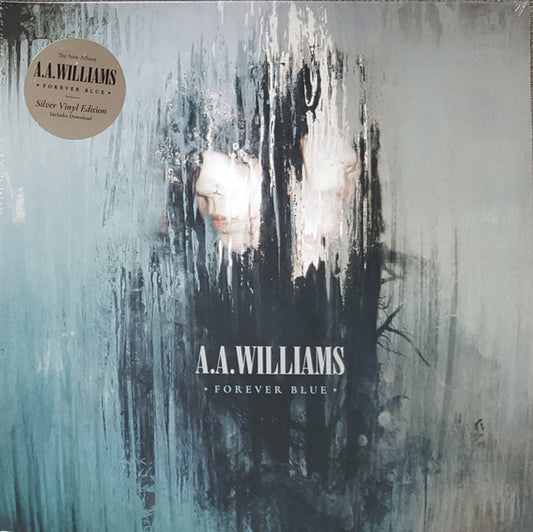 Image of Front Cover of LP - EX/EX - A.A.WILLIAMS, Forever Blue (Bella Union; BELLA1054V, UK 2020, Gatefold, Inner & Insert, Silver Vinyl), Opened Instore, Still In Stickered Shrinkwrap,  - 1346378S