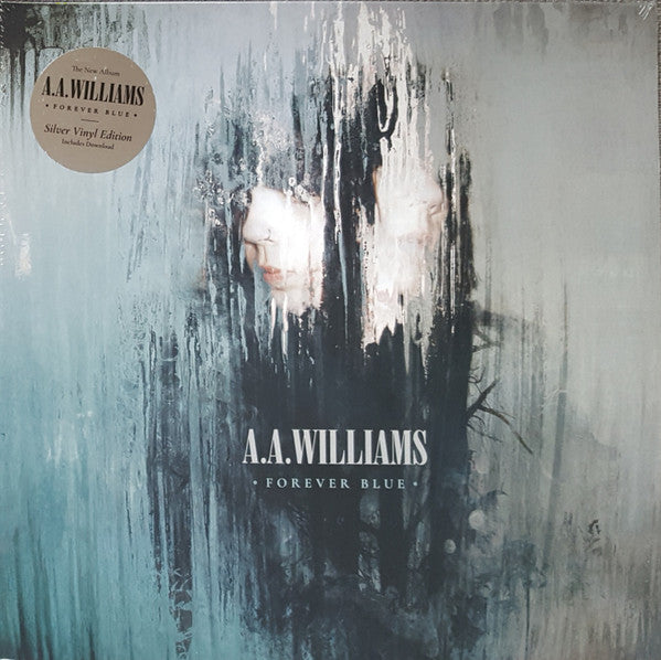Image of Front Cover of LP - EX/EX - A.A.WILLIAMS, Forever Blue (Bella Union; BELLA1054V, UK 2020, Gatefold, Inner & Insert, Silver Vinyl), Opened Instore, Still In Stickered Shrinkwrap,  - 1346378S