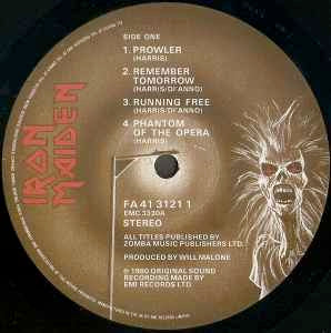 Image of Label Cover of LP - VG/VG - IRON MAIDEN, Iron Maiden (Fame; FA 41 3121 1, UK 1985 Reissue), ,  - 2326264E