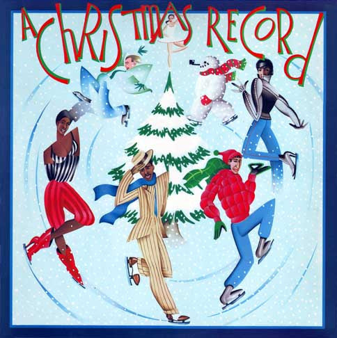 Image of Front Cover of LP - VG/VG - VARIOUS, A Christmas Record (ZE Records; ILPS 7017, UK 1981, White Vinyl), ,  - 3926133E