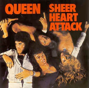 Image of Front Cover of LP - VG+/VG+ - QUEEN, Sheer Heart Attack (EMI; 00602547202680, UK 2015 Reissue, Inner, Half-Speed Mastered, 180 Gram Vinyl), Strong VG+, Corner Bump,  - 2726171E