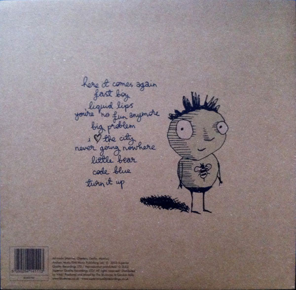 Image of Back Cover of LP - VG+/VG - THE BLUETONES, ...luxembourg (Superior Quality Recordings; BLUE019LP, UK 2003, Inner), Strong VG,  - 2816268C